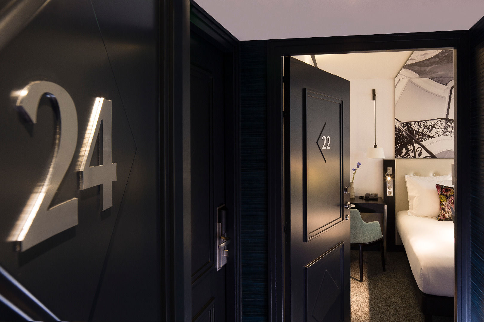 Hotel Gustave Paris Rum bild